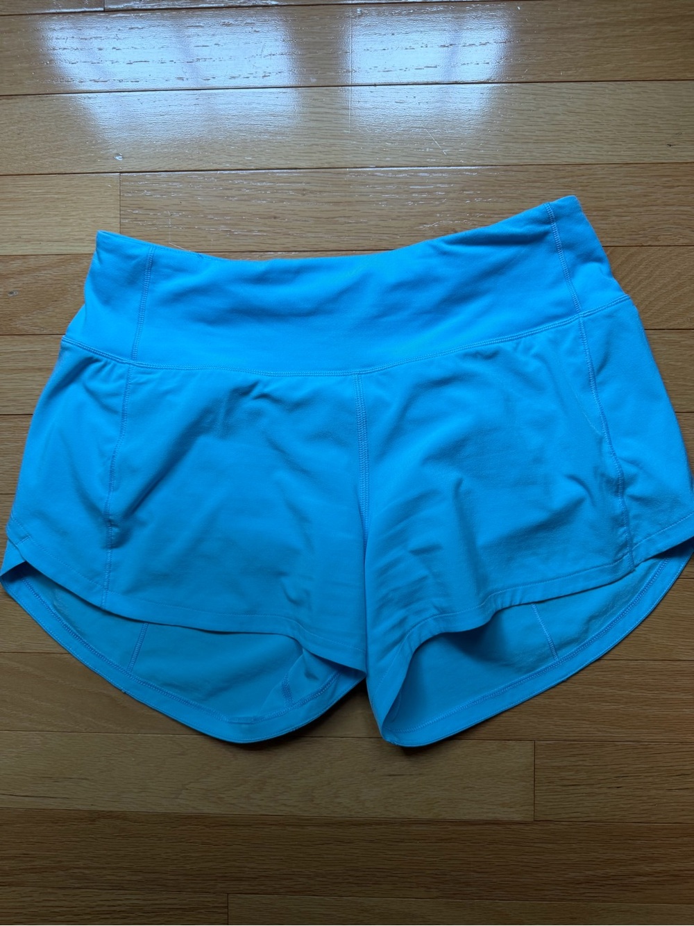 Women’s Lululemon Speed Up Running Shorts - Blue Chill 4in